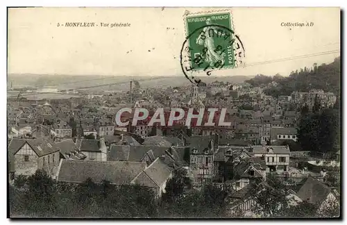 Cartes postales Honfleur Vue Generale