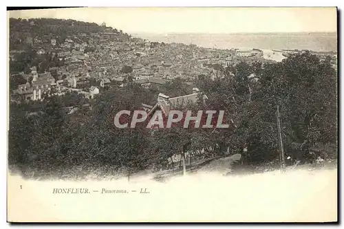 Cartes postales Honfleur Panorama