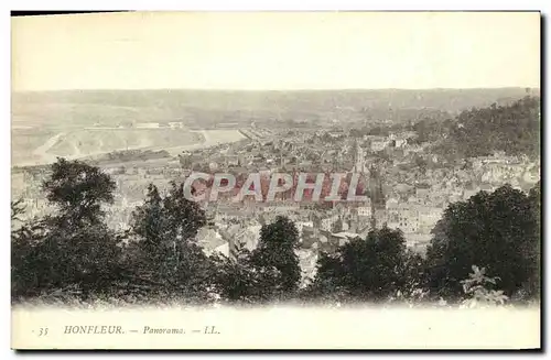 Cartes postales Honfleur Panorama