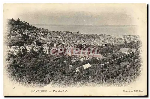 Cartes postales Honfleur Vue Generale