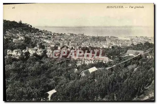 Cartes postales Honfleur Vue Generale