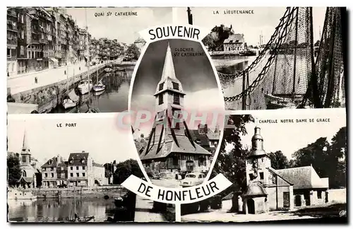 Cartes postales moderne Honfleur Souvenir