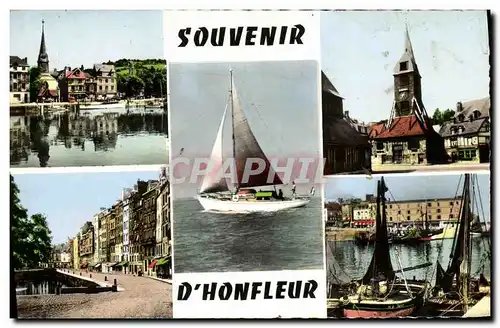 Cartes postales moderne Honfleur Souvenir