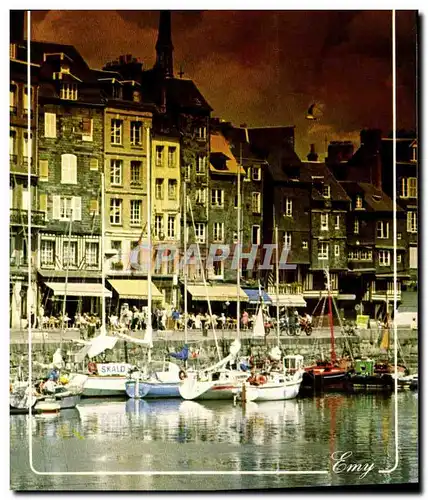 Cartes postales moderne Honfleur Lieutenance Eglise Ste Catherine