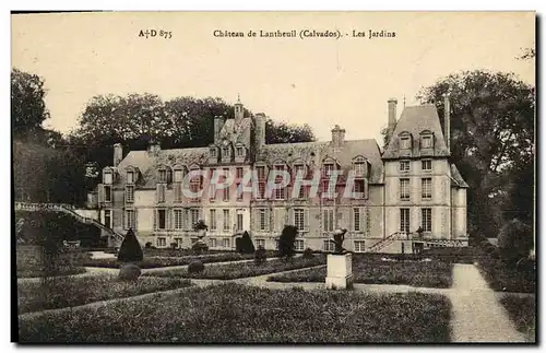 Cartes postales Chateau De Lantheuil Les Jardins