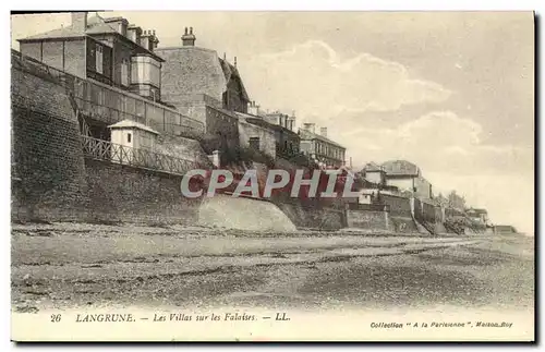 Cartes postales Langrune Les Villas sur les Falaises