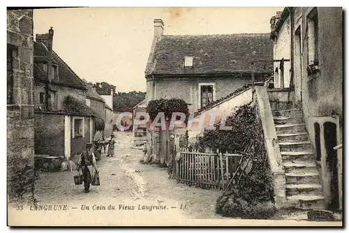 Cartes postales Langrune Un Coin du Vieux