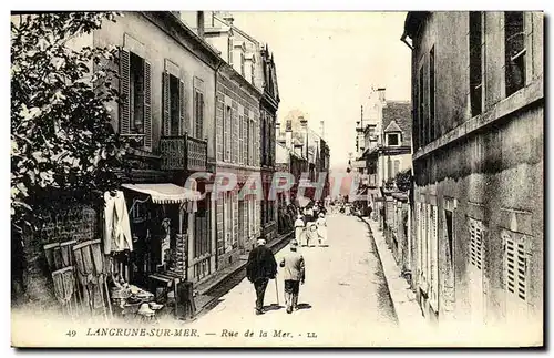 Cartes postales Langrune Sur Mer Rue de la Mer