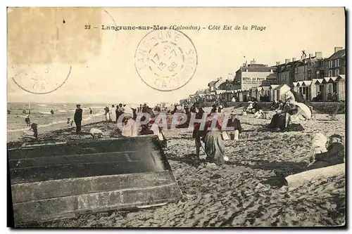 Cartes postales Langrune Sur Mer Cote Est de la Plage