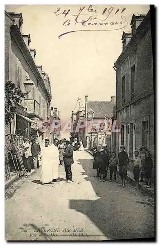 Cartes postales Langrune Rue de la Mer