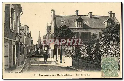 Cartes postales Langrune Sur Mer Rue de la Mer