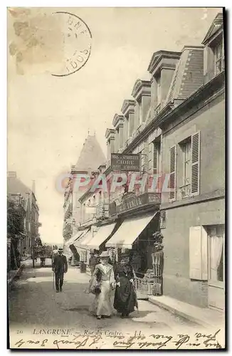 Cartes postales Langrune Rue du Centre