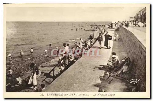 Ansichtskarte AK Langrune Sur Mer La Nouvelle Digue