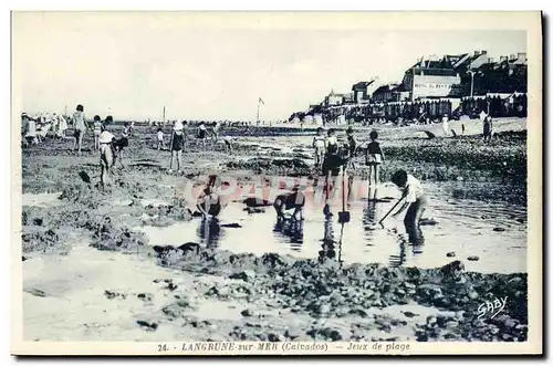 Cartes postales Langrune Sur Mer Jeux de Plage