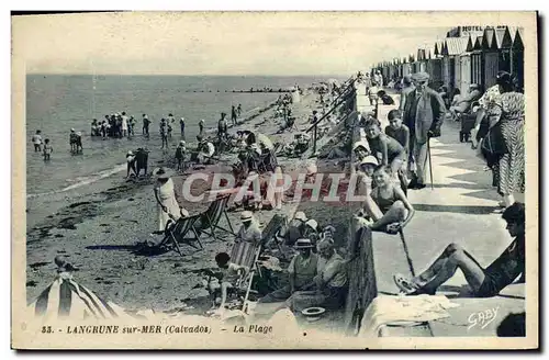 Cartes postales Langrune Sur Mer La Plage