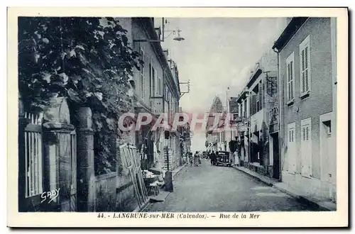 Cartes postales Langrune Sur Mer Rue de la Mer