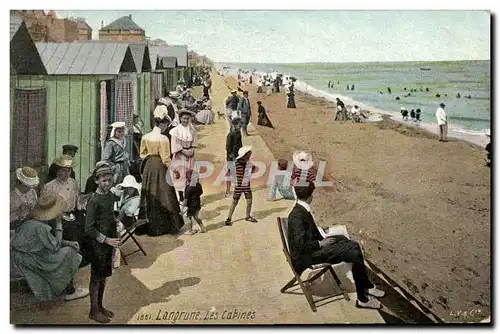 Cartes postales Langrune Les Cabines