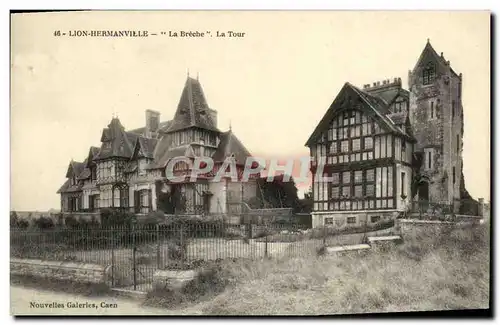 Cartes postales Lion Hermanville La Breche La Tour