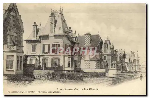 Cartes postales Lion Sur Mer Les Chalets