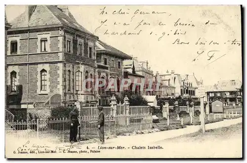 Cartes postales Lion Sur Mer Les Chalets Isabelle