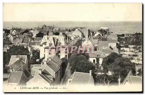 Cartes postales Lion Sur Mer Vue Generale