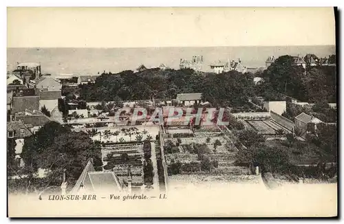 Cartes postales Lion Sur Mer Vue Generale