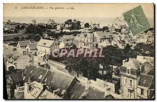 Cartes postales Lion Sur Mer Vue Generale