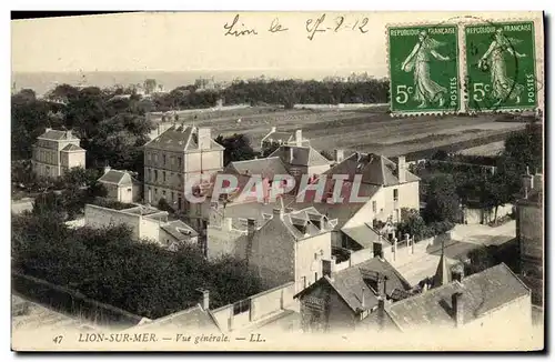 Cartes postales Lion Sur Mer Vue Generale