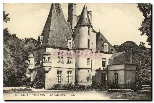 Cartes postales Lion Sur Mer Le Chateau