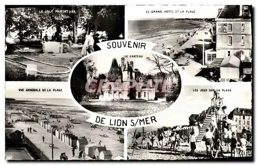 Cartes postales moderne Lion Sur Mer Golf