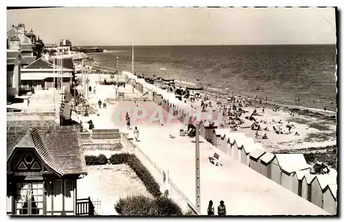 Cartes postales moderne Lion Sur Mer La Digue et la Plage