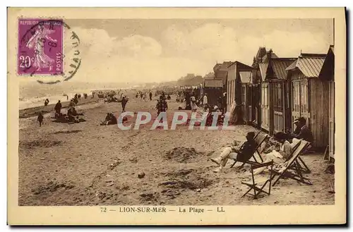 Cartes postales Lion Sur Mer La Plage