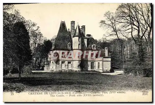 Ansichtskarte AK Lion Sur Mer Chateau De Cote du Parc