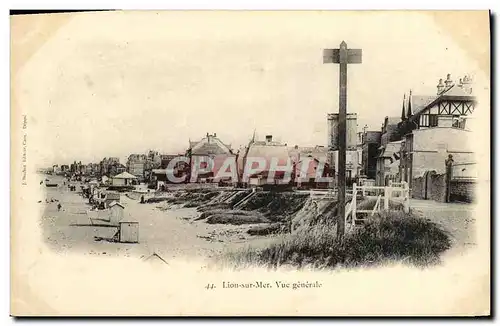 Cartes postales Lion Sur Mer Vue Generale