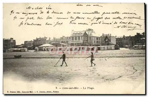 Cartes postales Lion Sur Mer La Plage