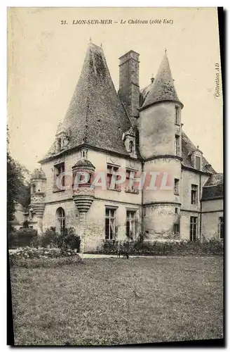 Cartes postales Lion Sur Mer Le Chateau