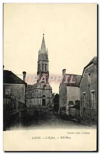 Cartes postales Lion l Eglise