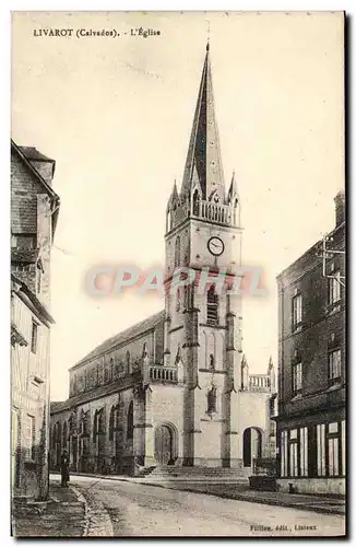 Cartes postales Livarot L Eglise