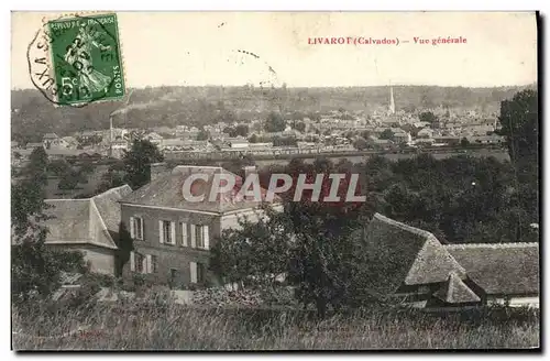 Cartes postales Livarot Vue generale