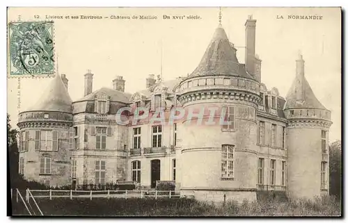 Ansichtskarte AK Lisieux et ses Environs Chateau de Mailloc XVll e Siecle