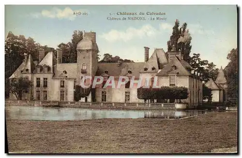 Cartes postales Chateaux du Calvades Chateau de Maisons Le Miroir