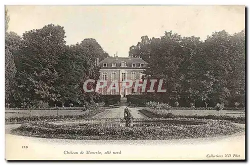 Cartes postales Chateau de Manerbe cote nord