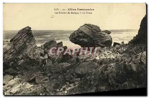 Ansichtskarte AK Les Falaises de Marigny Le Chaos