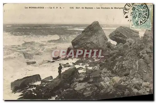 Cartes postales Env de Bayeux Les Rochers de Marigny