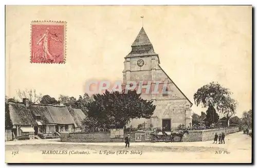 Cartes postales Marolles L Eglise XVl e Siecle