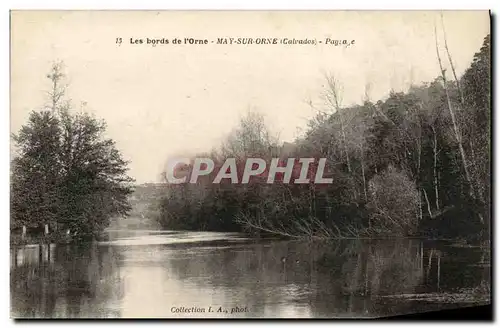 Cartes postales Les Bords de L Orne May sur Orne