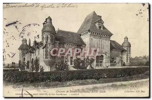 Ansichtskarte AK Chateau de Mesnil Guillaume XVll e Siecle