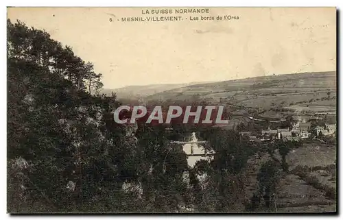 Cartes postales Mesnil Villement Les bords de l Orne