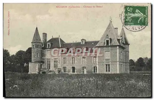 Cartes postales Mezidon Chateau du Breuil