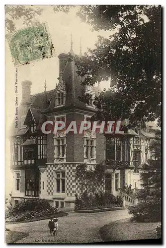 Cartes postales Environs de lisieux Chateau de la Monteillerie